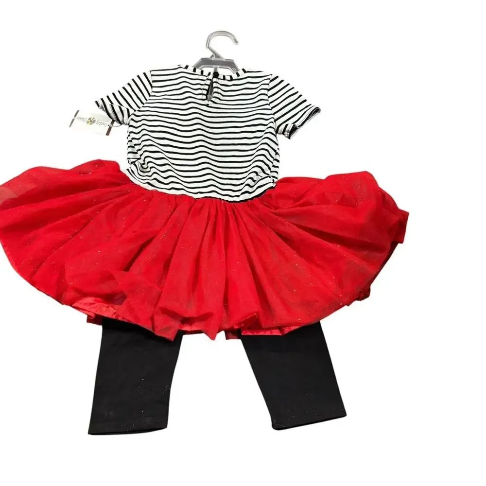 NWT Counting Daisies Size 3T “Future Leader” Dress and pants set